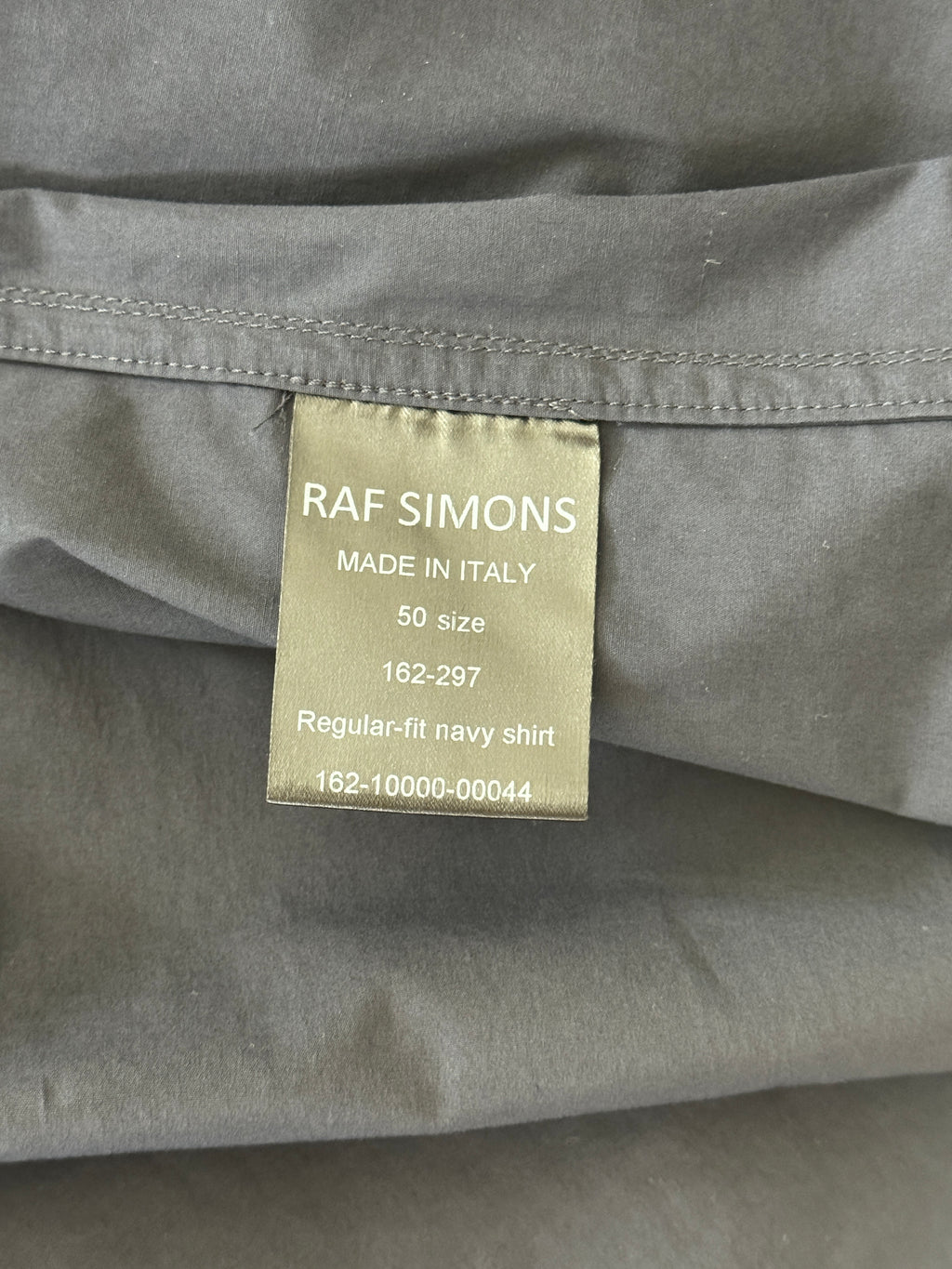 Raf Simons F/W16 Patch Shirt